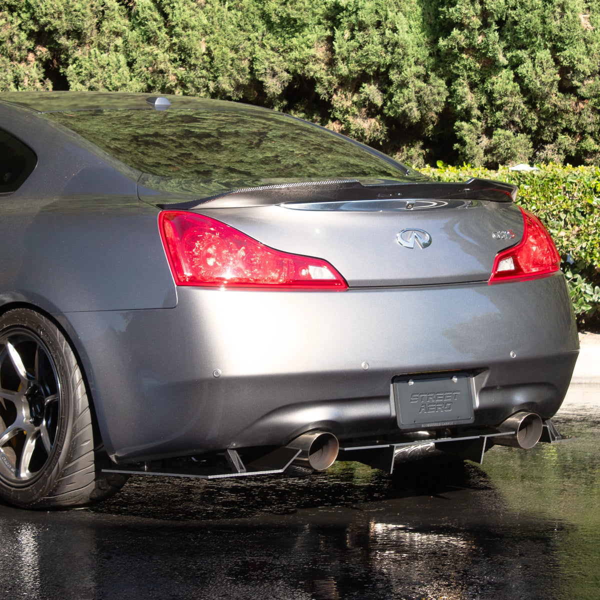 2008-2015 Infiniti G37 Coupe - Rear Diffuser Aerodynamics