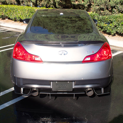 2008-2015 Infiniti G37 Coupe - Rear Diffuser Aerodynamics