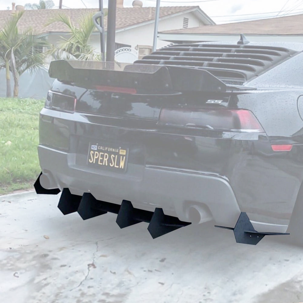 2014-2015 Chevrolet Camaro (Dual Exhaust) - Classic Edition Rear Diffuser Aero Dynamics