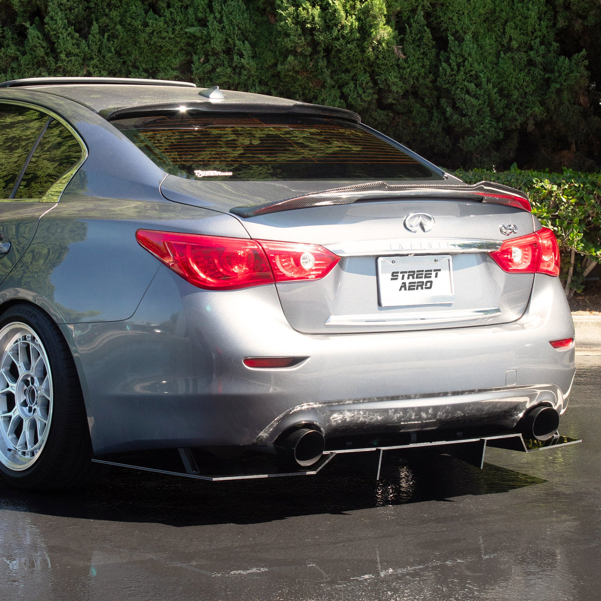 2014-2017 Infiniti Q50 - Rear Diffuser Aerodynamics