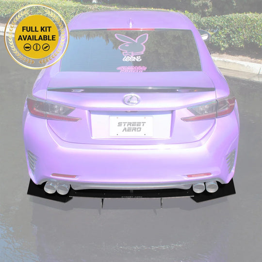 2014-2018 Lexus Rc 350 - Rear Diffuser Aerodynamics