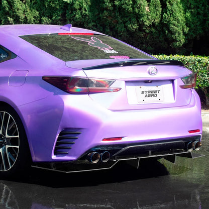 2014-2018 Lexus Rc 350 - Rear Diffuser Aerodynamics