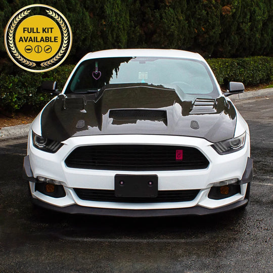 2015-2017 Ford Mustang - Carbon Fiber Canards Aerodynamics