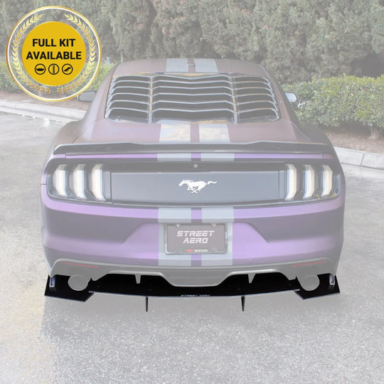 2015-2017 Ford Mustang Gt Premium - Rear Diffuser Aerodynamics
