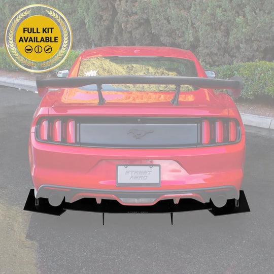 2015-2017 Ford Mustang Gt - Rear Diffuser Aerodynamics