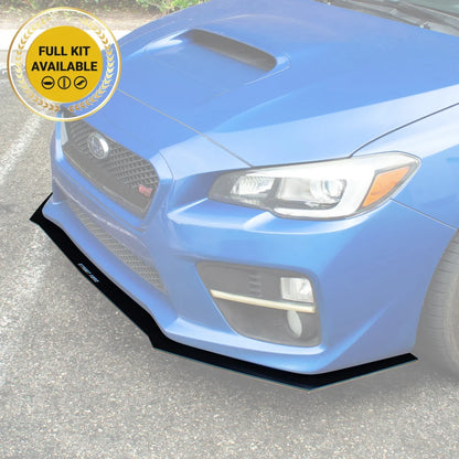 SR2 MOTOR CS Style Front Bumper Lip – Fits 2015-2017 Subaru WRX STi – Unpainted Polyurethane (PU-WRX15-CS)