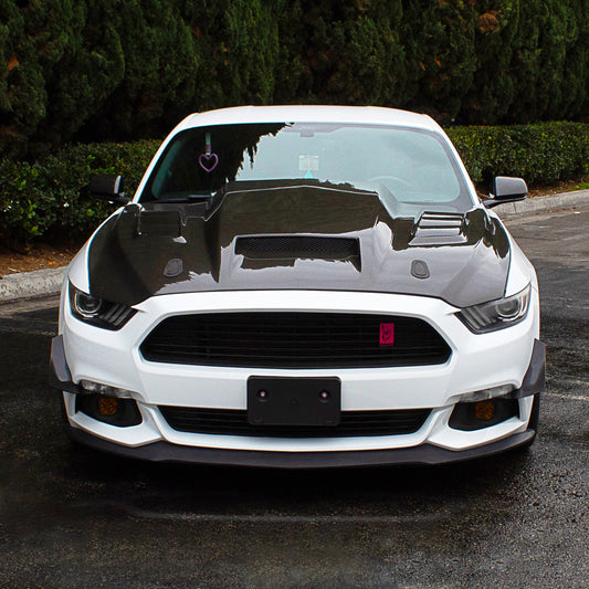 2015-2017 Ford Mustang - Carbon Fiber Canards Aerodynamics