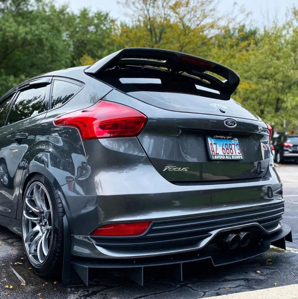 2015-2018 Ford Focus St - Classic Edition Rear Diffuser Aero Dynamics