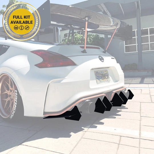 2015-2020 Nissan 370Z Nismo - Classic Edition Rear Diffuser Aero Dynamics