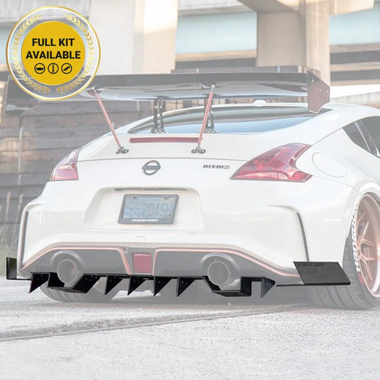 2015-2020 Nissan 370Z Nismo - Og Edition Rear Diffuser Aerodynamics