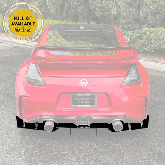 2015-2020 Nissan 370Z Nismo - Rear Diffuser Aerodynamics