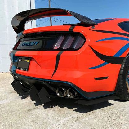 2015-2020 Ford Mustang Shelby Gt350 - Classic Edition Rear Diffuser Aero Dynamics