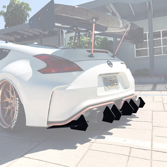 2015-2020 Nissan 370Z Nismo - Classic Edition Rear Diffuser Aero Dynamics