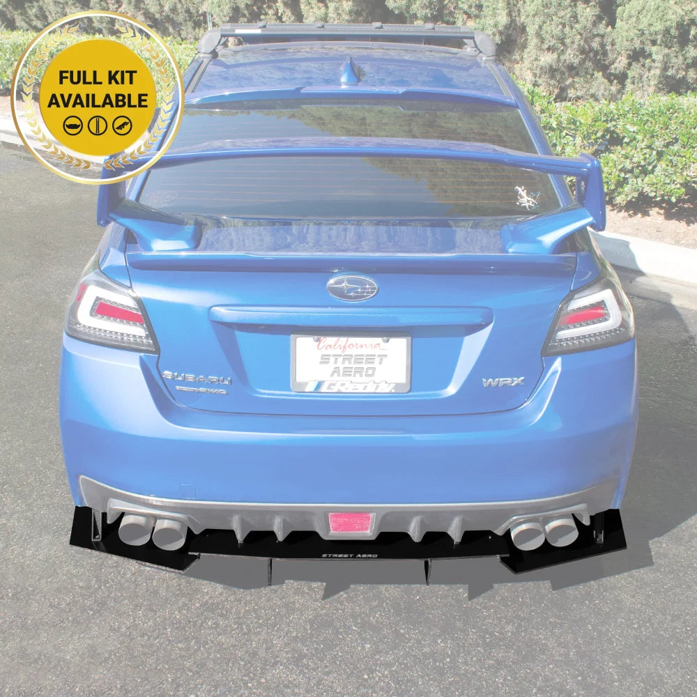 2015-2021 Subaru Impreza WRX Rear Diffuser – Street Aero