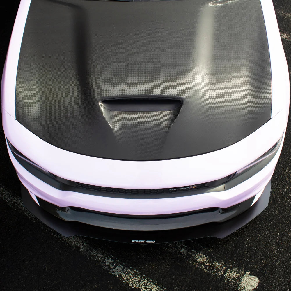 2015-2022 Dodge Charger Scatpack - Front Splitter Aerodynamics