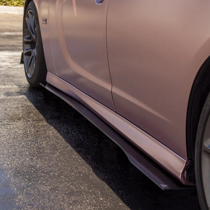 2015-2022 Dodge Charger Scat Pack - Side Skirt Splitter Set Aerodynamics