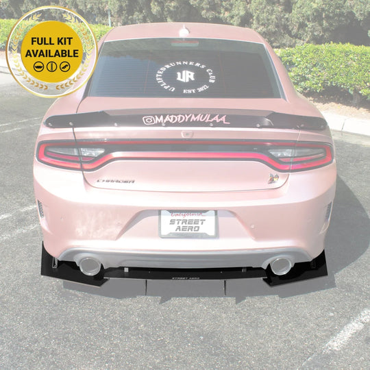 2015-2023 Dodge Charger Scat Pack - Rear Diffuser Aerodynamics