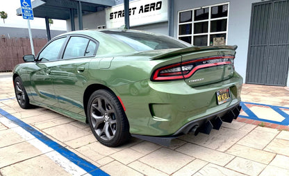 2015+ Dodge Charger Gt/Srt/Scat Pack - Classic Edition Rear Diffuser Aero Dynamics