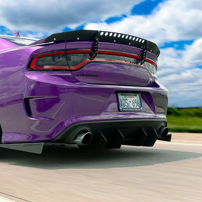 2015+ Dodge Charger Gt/Srt/Scat Pack - Classic Edition Rear Diffuser Aero Dynamics