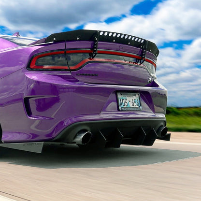 2015+ Dodge Charger Gt/Srt/Scat Pack - Classic Edition Rear Diffuser Aero Dynamics