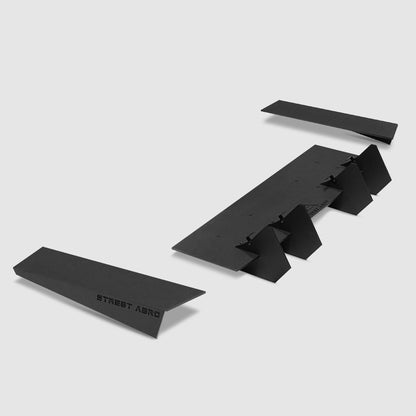2015+ Dodge Challenger - V2 Classic Edition Rear Diffuser Aero Dynamics