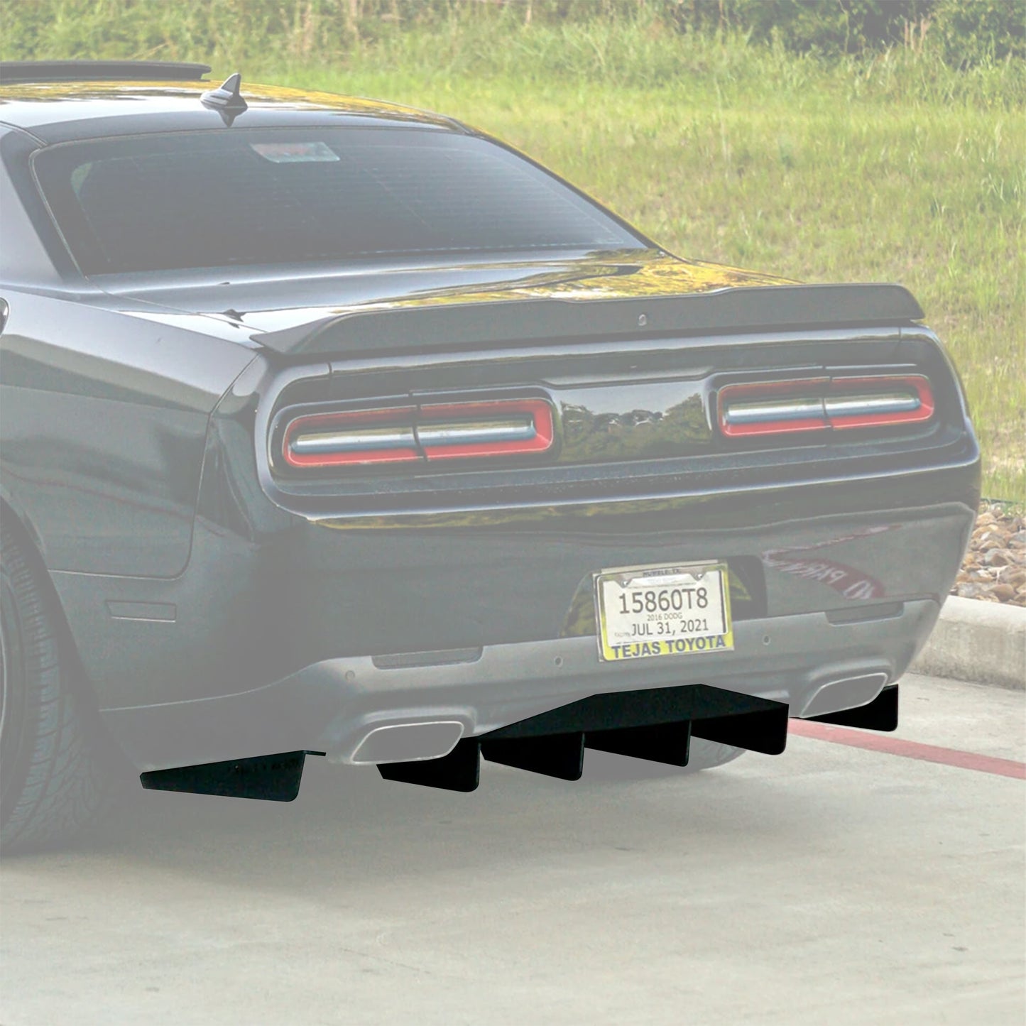 2015+ Dodge Challenger - OG Edition Rear Diffuser – Street Aero