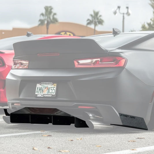 2016-2018 Chevrolet Camaro Rs - Og Edition Rear Diffuser Aerodynamics