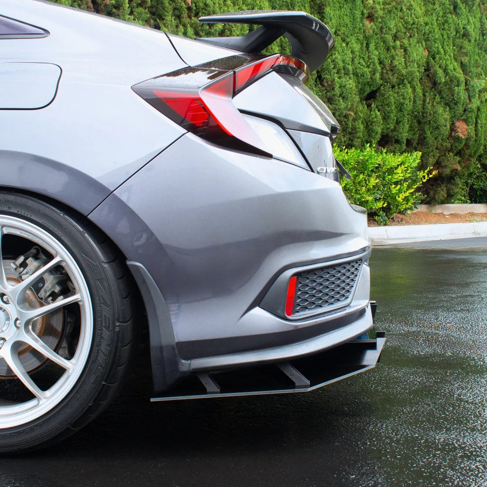 2016-2020 Honda Civic SI Coupe Rear Diffuser – Street Aero