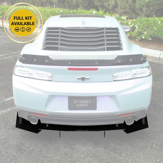 2016-2023 Chevrolet Camaro Lt (Dual Exhaust) - Rear Diffuser Aerodynamics