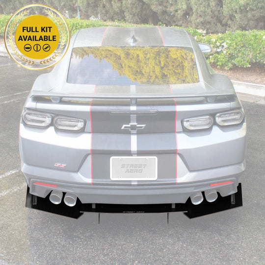 2016-2023 Chevrolet Camaro Ss (Quad Exhaust) - Rear Diffuser Aerodynamics