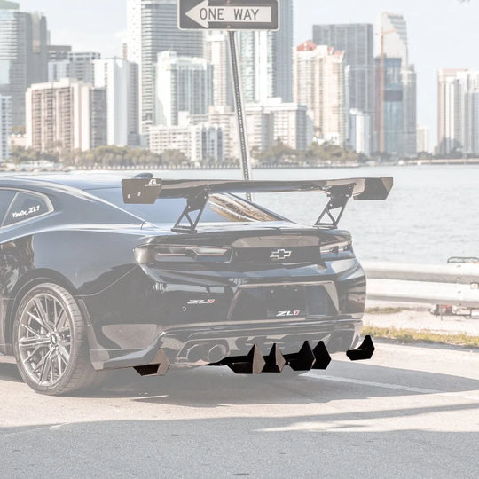 2016-2023 Chevrolet Camaro Zl1 - Classic Edition Rear Diffuser Aerodynamics