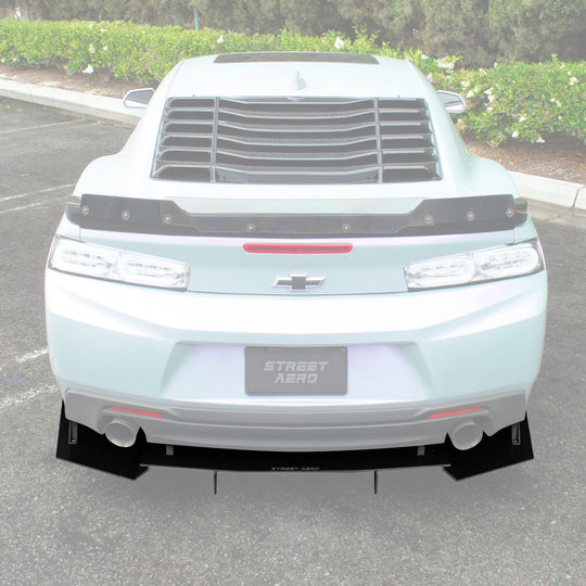 2016-2023 Chevrolet Camaro Lt (Dual Exhaust) - Rear Diffuser Aerodynamics