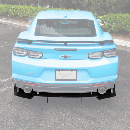 2016-2023 Chevrolet Camaro Ss (Dual Exhaust) - Rear Diffuser Aerodynamics