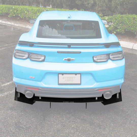2016-2023 Chevrolet Camaro Ss (Dual Exhaust) - Rear Diffuser Aerodynamics