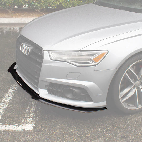 2017-2019 Audi A6 Sedan - Front Splitter Aerodynamics