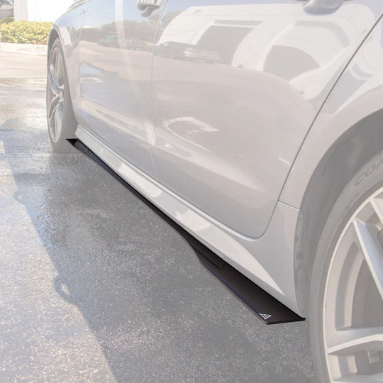 2017-2019 Audi A6 Sedan - Side Skirt Splitter Set Aerodynamics
