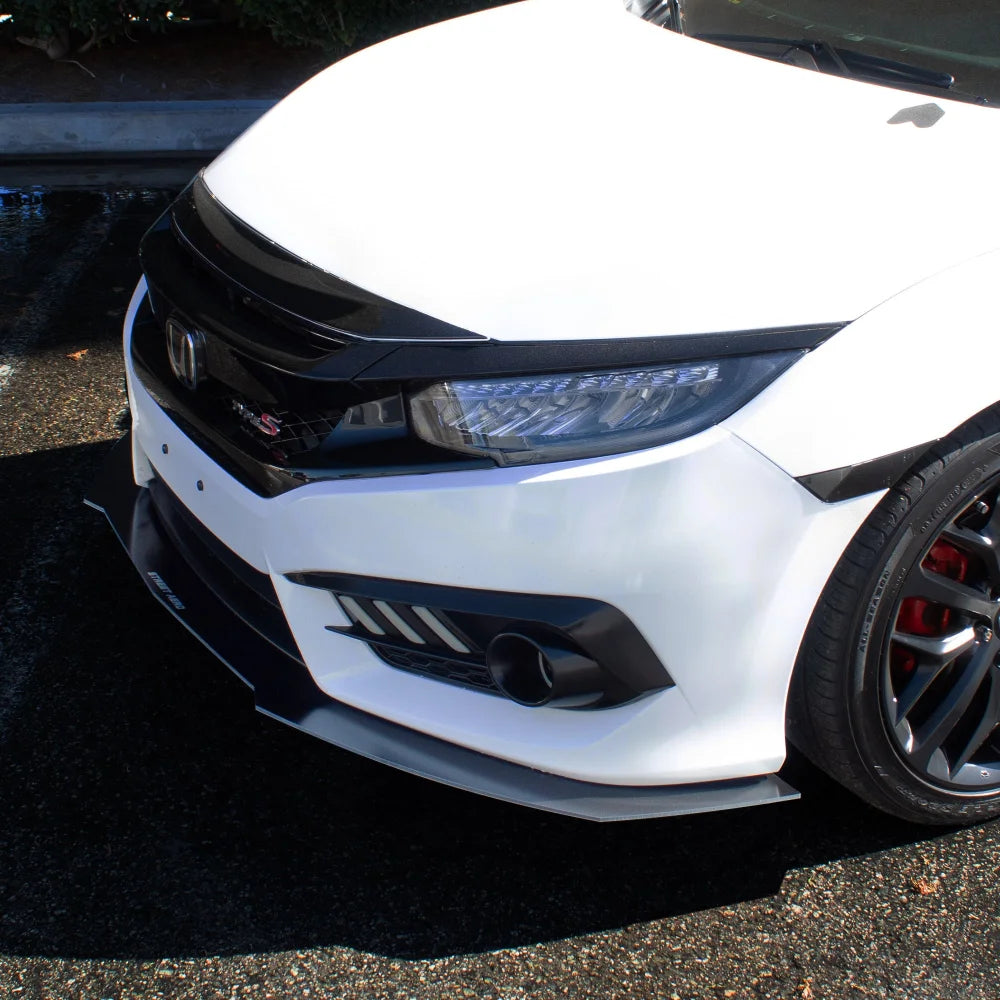 2017-2020 Honda Civic Lx Coupe - Front Splitter Aerodynamics