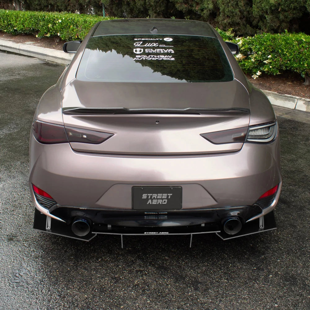 2017-2022 Infiniti Q60 Rear Diffuser – Street Aero