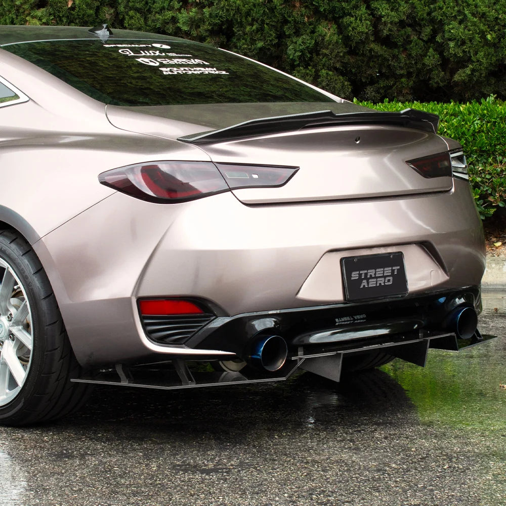 2017-2022 Infiniti Q60 Rear Diffuser – Street Aero