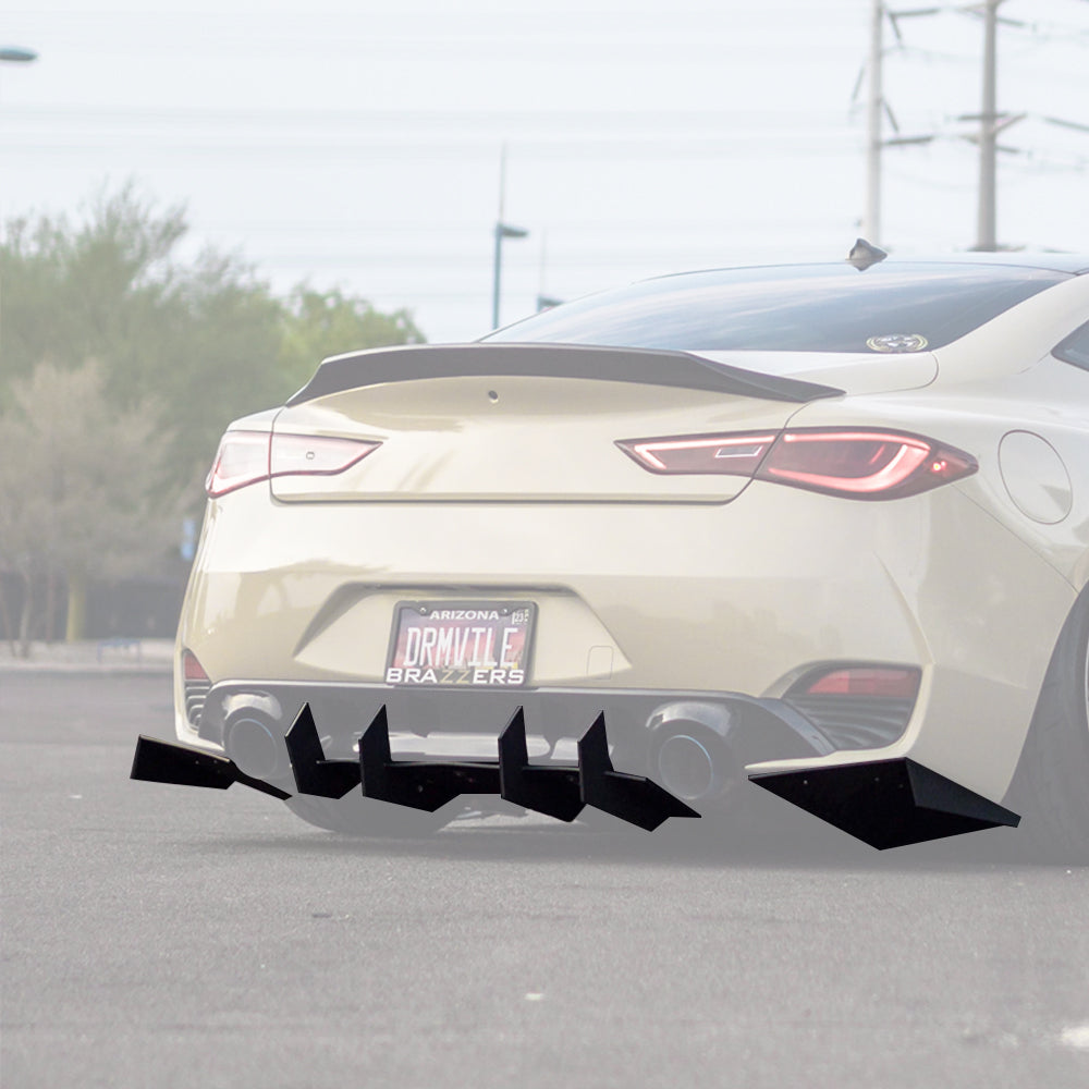 2017-2022 Infiniti Q60S - Og Edition Rear Diffuser Aerodynamics