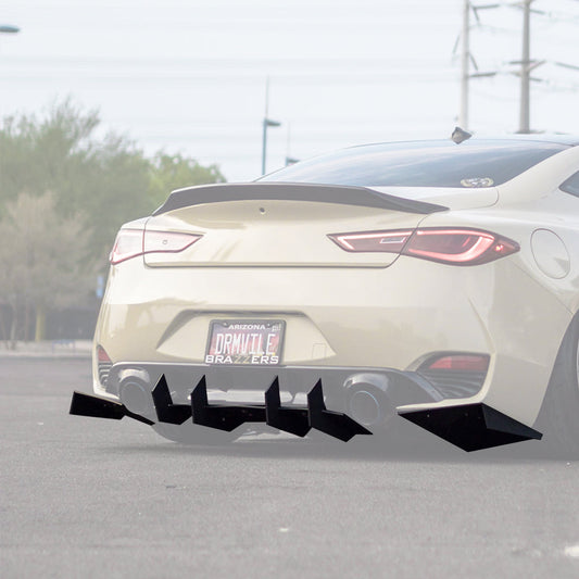 2017-2022 Infiniti Q60S - Og Edition Rear Diffuser Aerodynamics