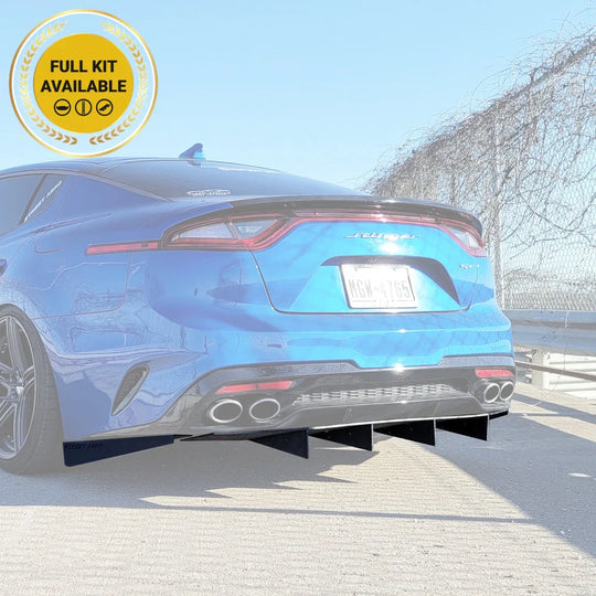2017-2023 Kia Stinger - Og Edition Rear Diffuser Aerodynamics