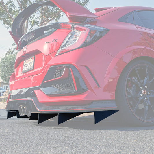 2017-2023 Honda Civic Type-R - Og Edition Rear Diffuser Aerodynamics