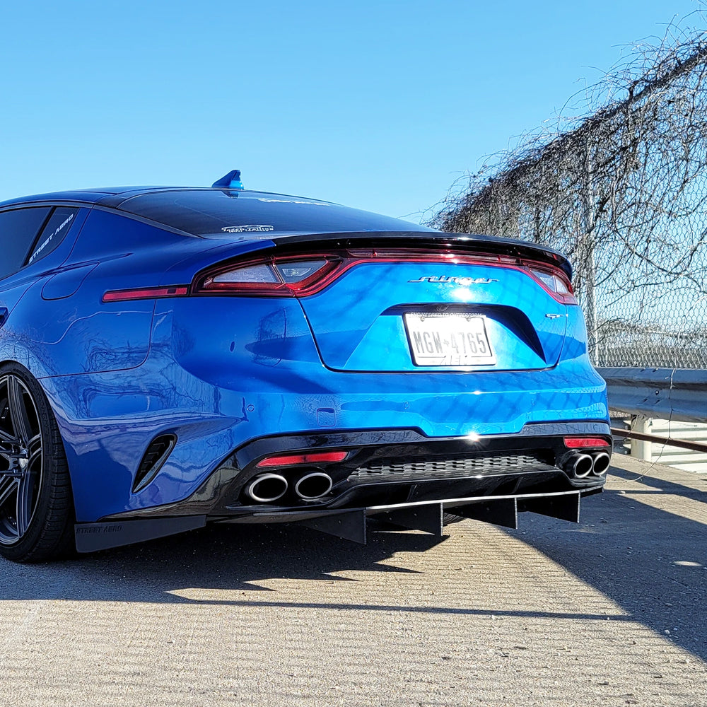 2017+ Kia Stinger - Classic Edition Rear Diffuser Aero Dynamics