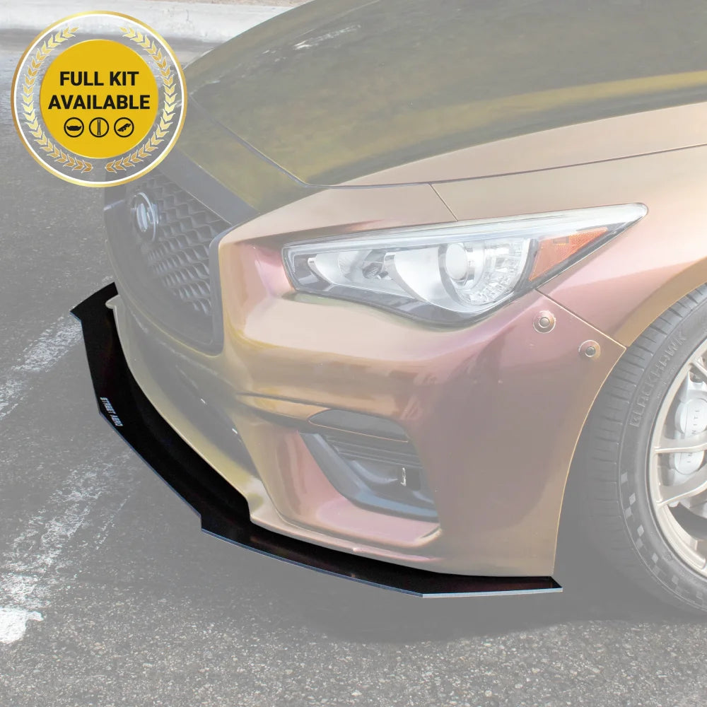 2018-2022 Infiniti Q50 - Front Splitter – Street Aero