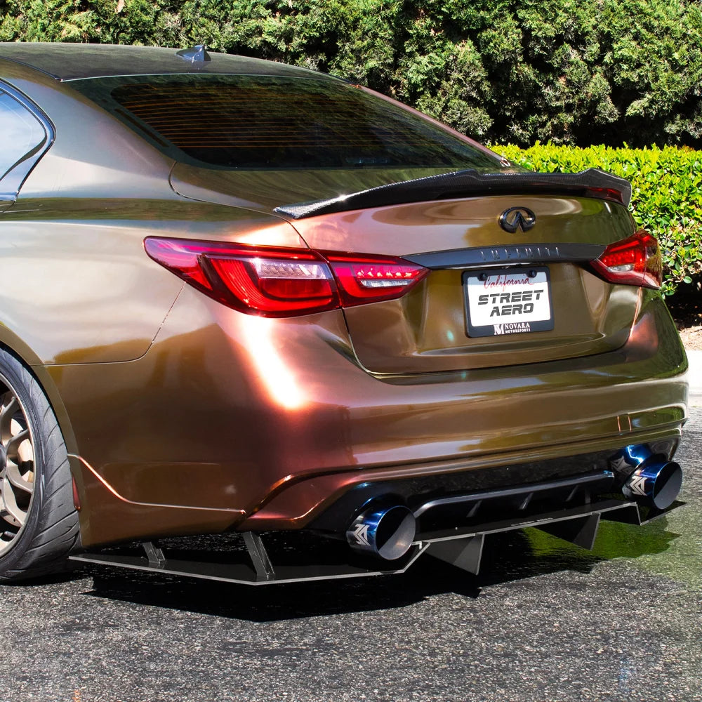 2018-2022 Infiniti Q50 Rear Diffuser โ Street Aero
