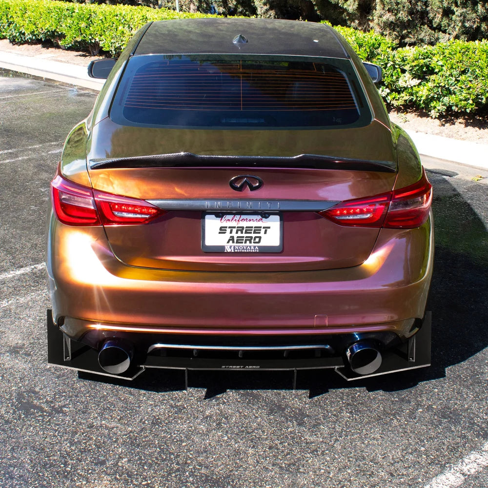 2018-2022 Infiniti Q50 Rear Diffuser โ Street Aero