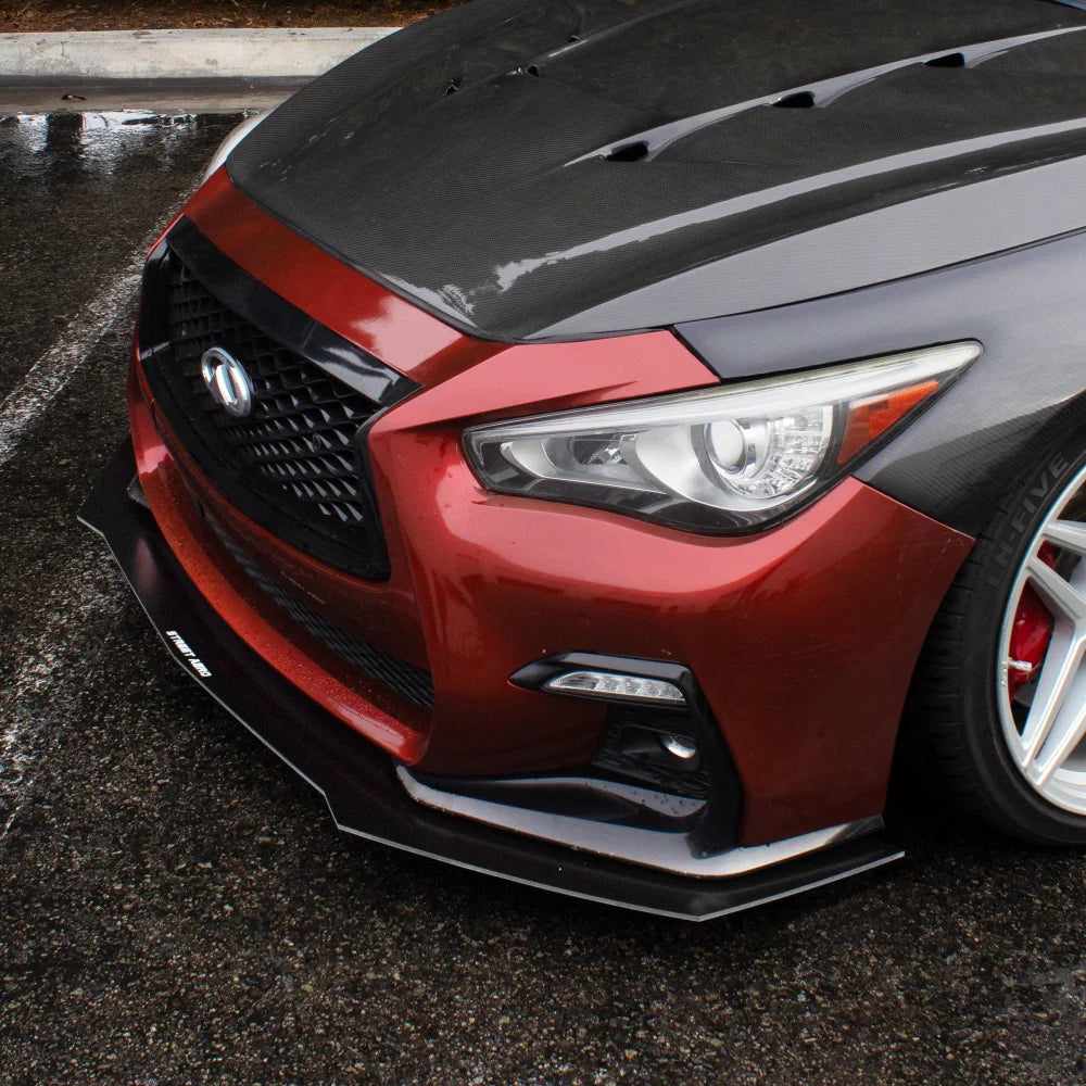 2018-2022 Infiniti Q50 Redsport 400 - Front Splitter – Street Aero