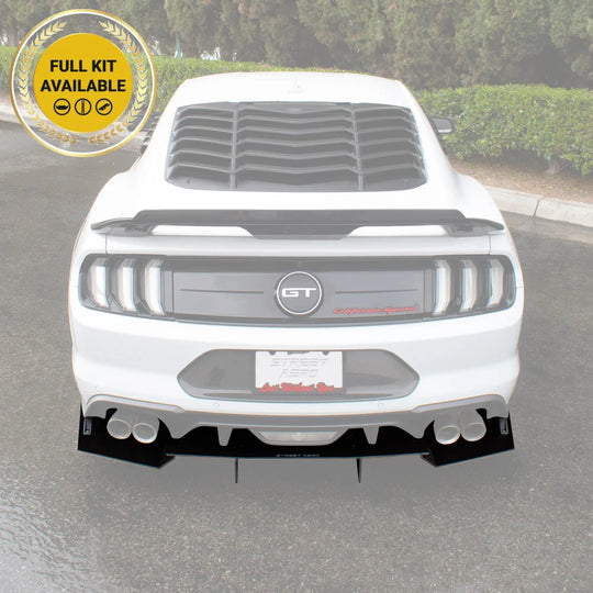 2018-2023 Ford Mustang Gt (California Special) - Rear Diffuser Aerodynamics