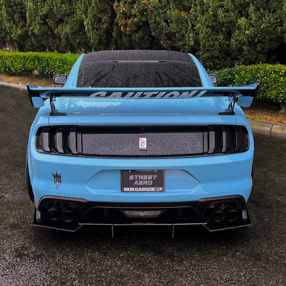 2018-2023 Ford Mustang Gt (Performance Package) - Rear Diffuser Aerodynamics